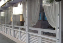 Мягкие ПВХ окна для кафе и ресторанов